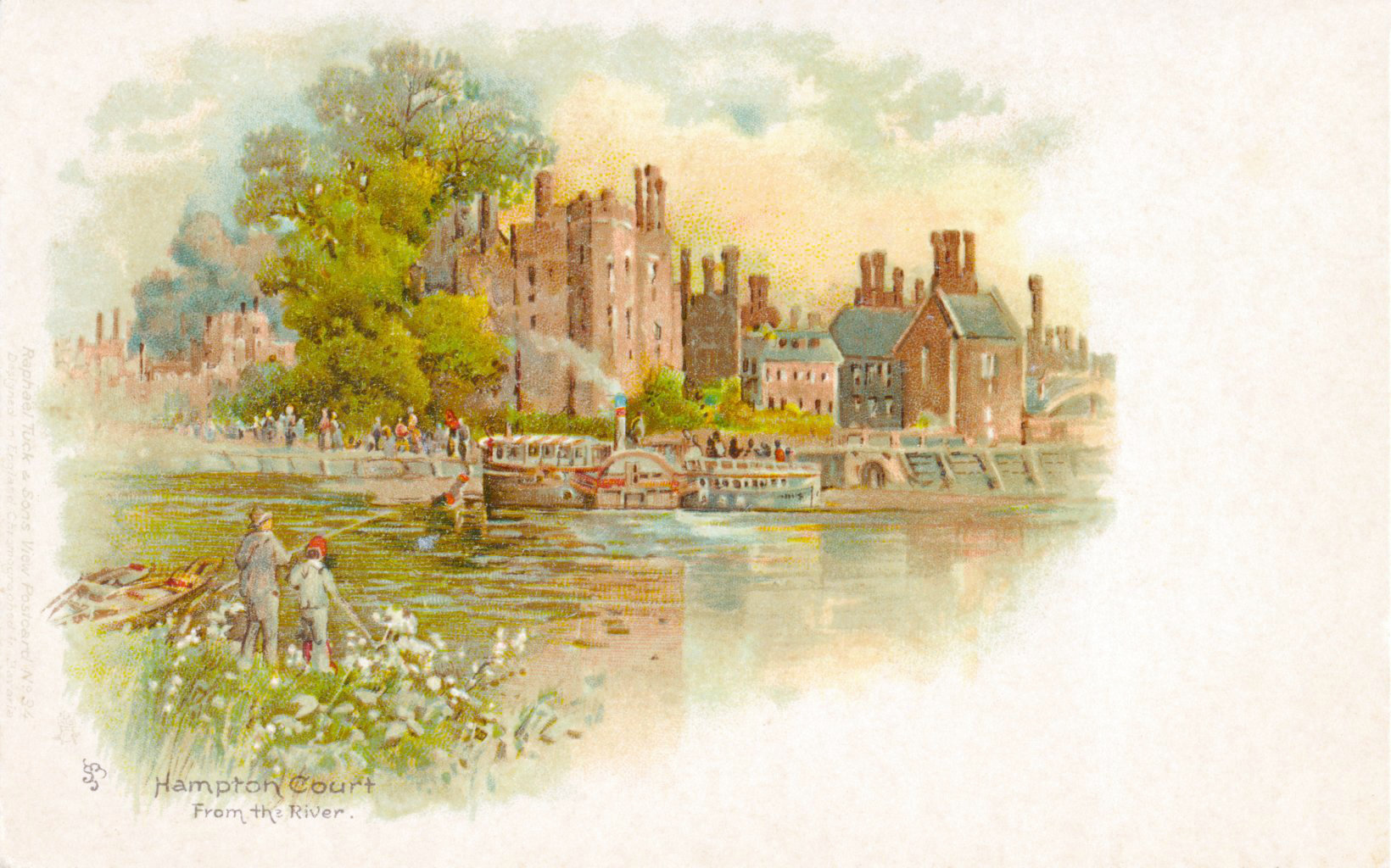 Hampton Court Palace,river view